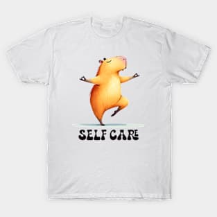 Capybara Self Care T-Shirt